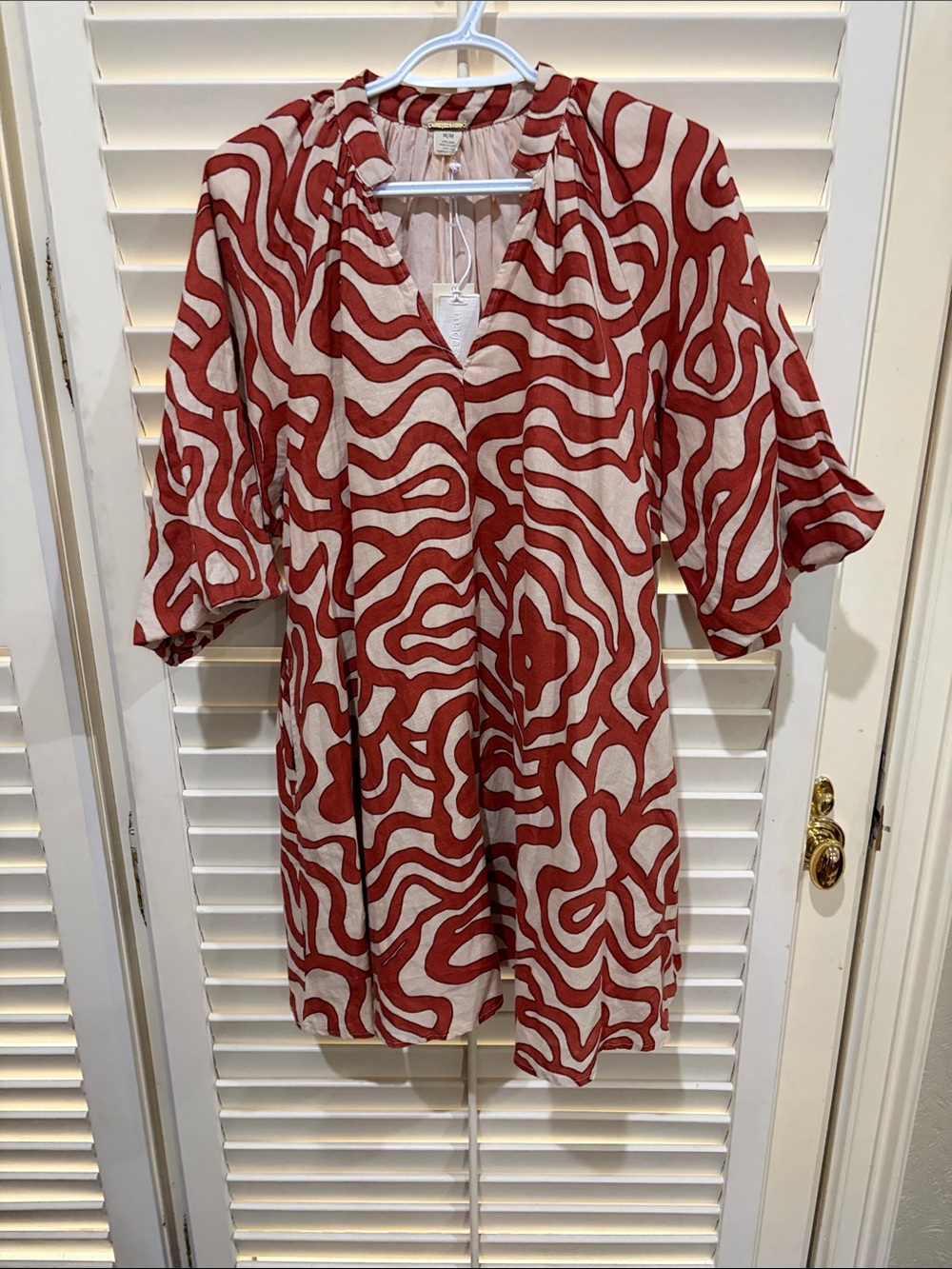 Magaschon Linen dress.. Size medium  NWT
